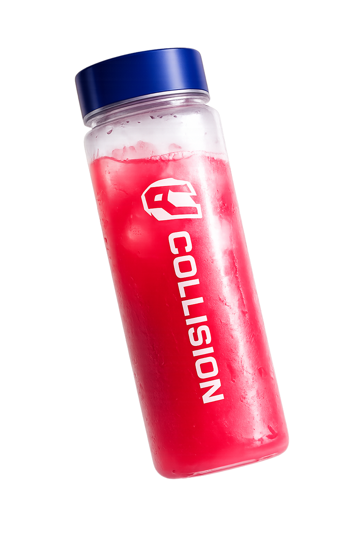 Lock In™ Focus Drink Mix - sachet pouring into glass