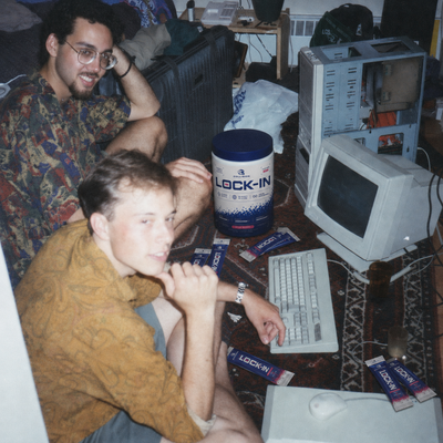 Lock In™ in use - late night coding